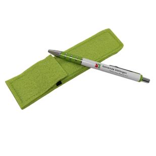 Kugelschreiber grün © Gemeinde Dötlingen